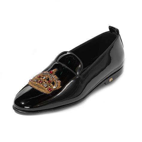 Giày Lười Nam Dolce & Gabbana D&G Vương Miện DG9252 .